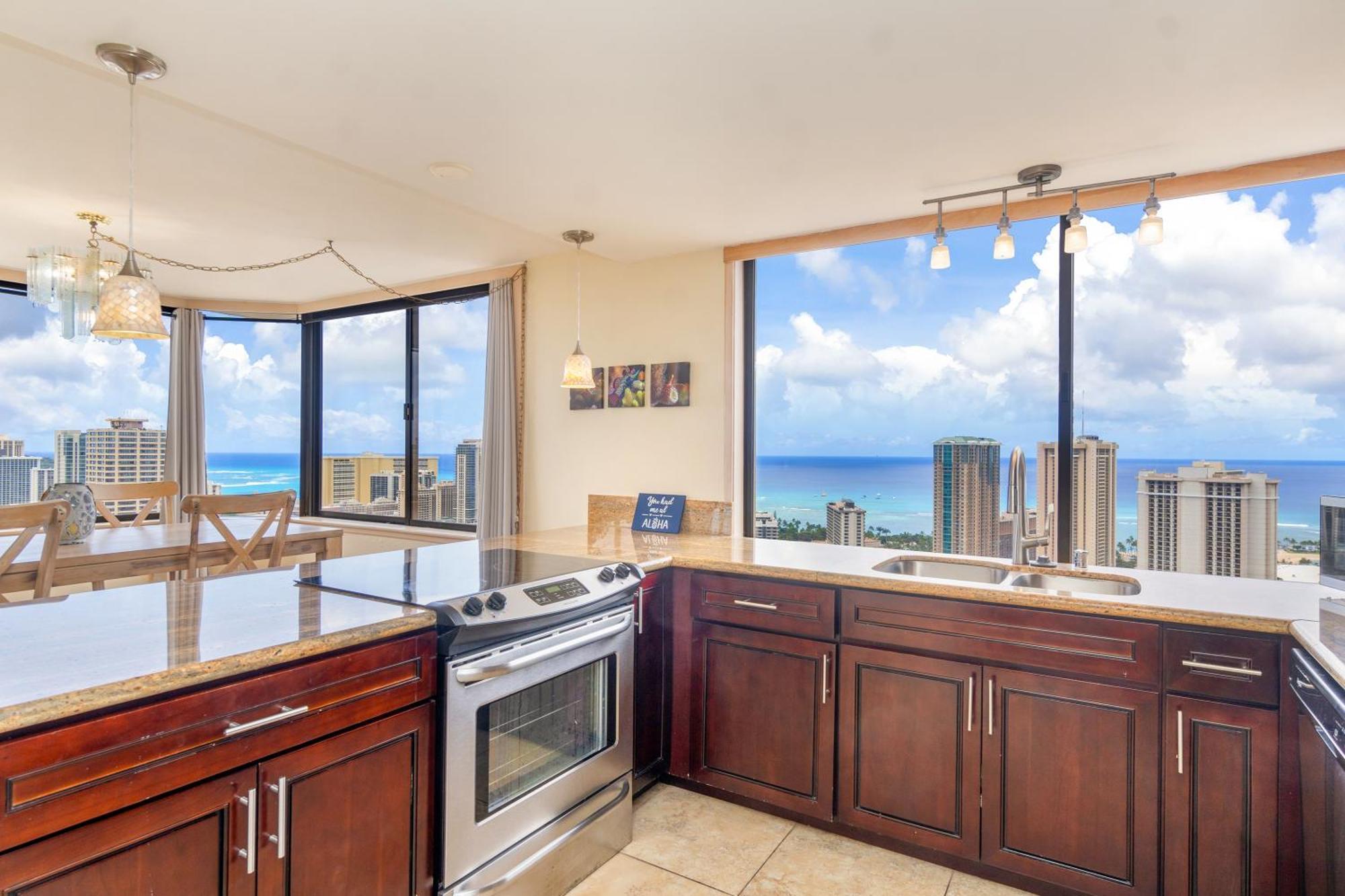 Hawaiian Monarch Penthouse 402 Lägenhet Honolulu Exteriör bild