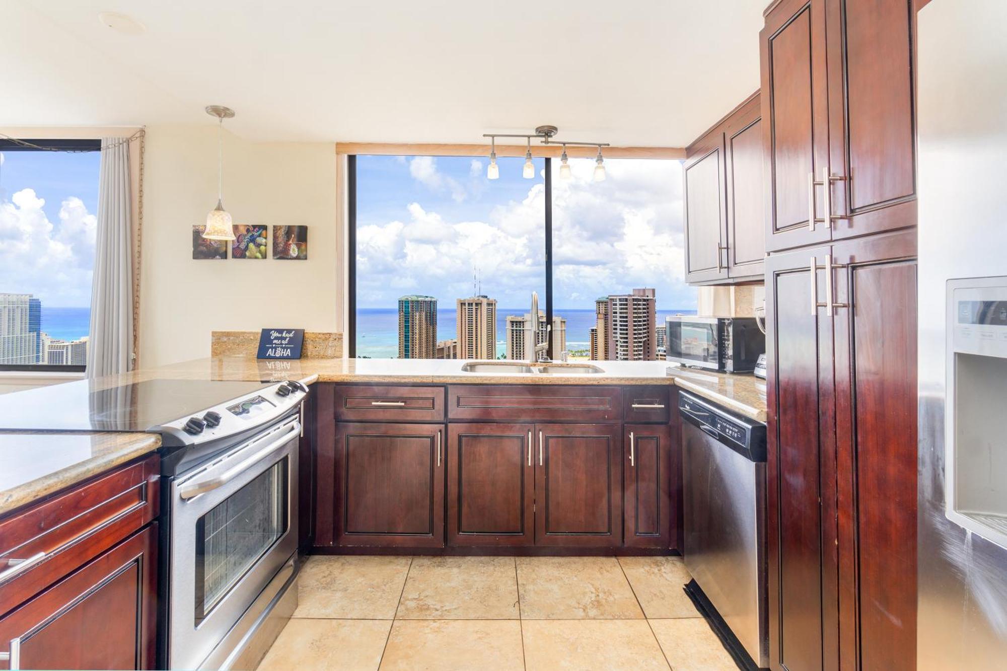 Hawaiian Monarch Penthouse 402 Lägenhet Honolulu Exteriör bild
