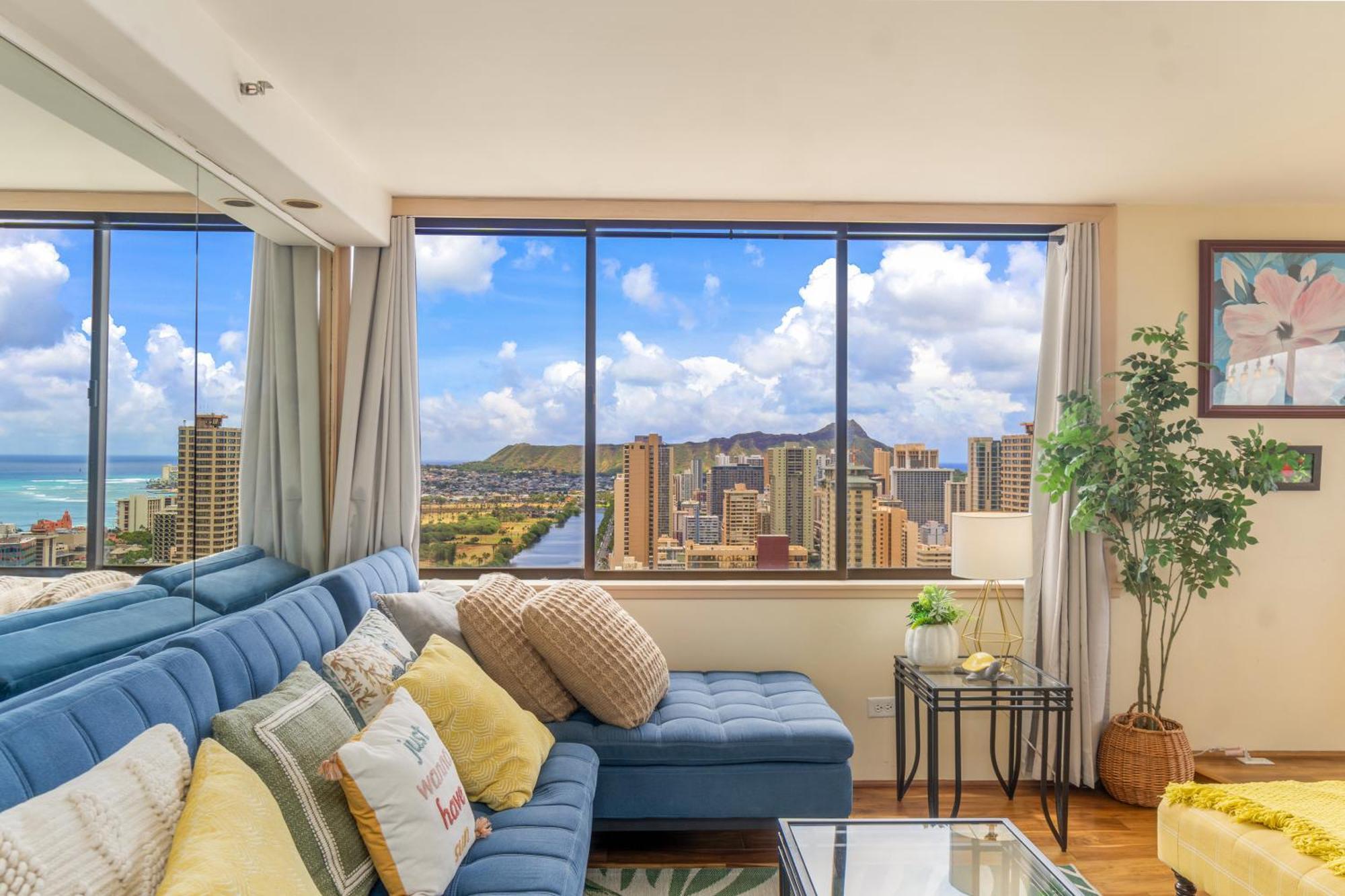 Hawaiian Monarch Penthouse 402 Lägenhet Honolulu Exteriör bild