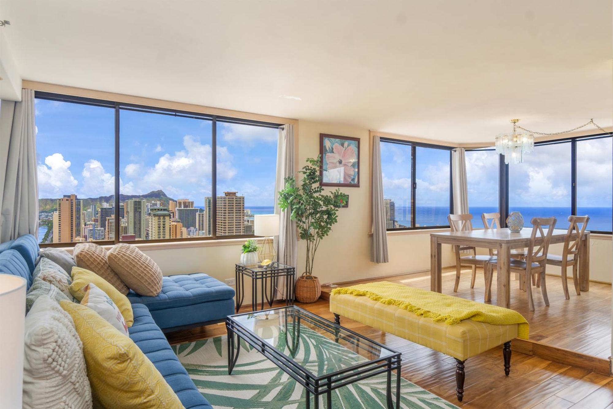 Hawaiian Monarch Penthouse 402 Lägenhet Honolulu Exteriör bild